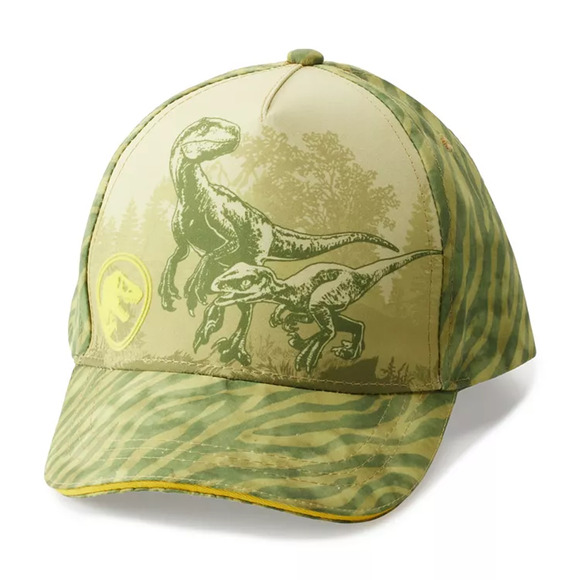 Jurassic Park Dinosaur Baseball Cap Infant/ Toddler  OSFM Green NWT - Picture 1 of 3